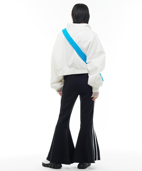 Narcissus（ナルシス）の「【SINN】Narcissusオリジナル　フレアラインパンツ（その他パンツ・レディース・ブルー/ブラック・FREE）」の4枚目の写真