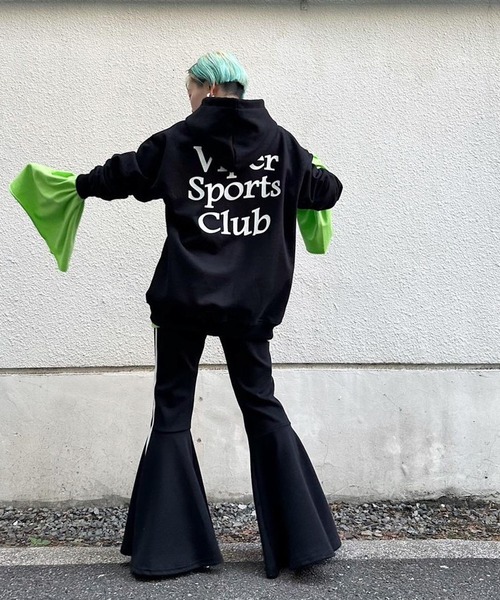 Narcissus（ナルシス）の「【SINN】Narcissusオリジナル　フレアラインパンツ（その他パンツ・レディース・ブルー/ブラック・FREE）」の10枚目の写真