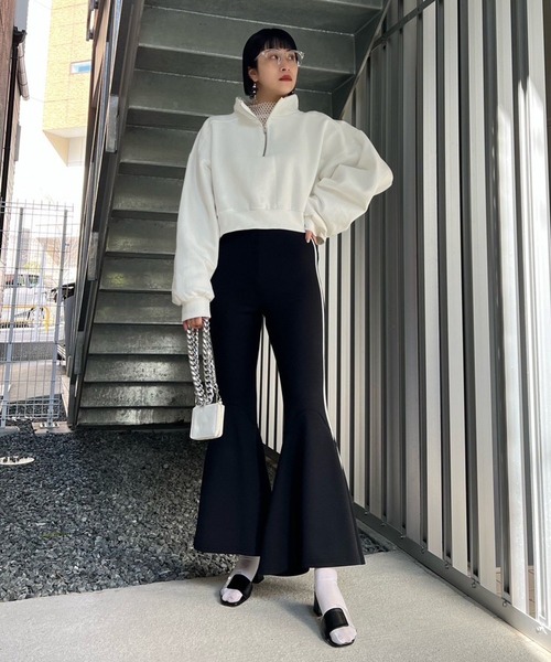 Narcissus（ナルシス）の「【SINN】Narcissusオリジナル　フレアラインパンツ（その他パンツ・レディース・ブルー/ブラック・FREE）」の11枚目の写真