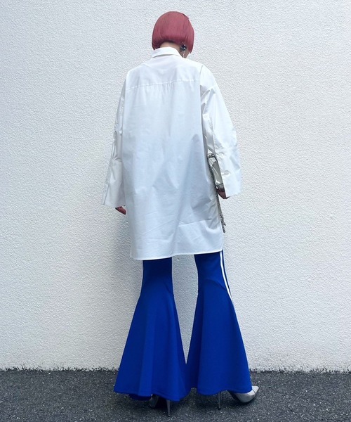 Narcissus（ナルシス）の「【SINN】Narcissusオリジナル　フレアラインパンツ（その他パンツ・レディース・ブルー/ブラック・FREE）」の18枚目の写真