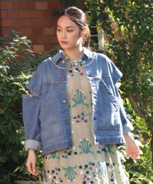 9．5オンスストレッチデニムGジャン