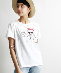 WEGO | WEGO/ガールプリントＴシャツ(Tシャツ/カットソー)