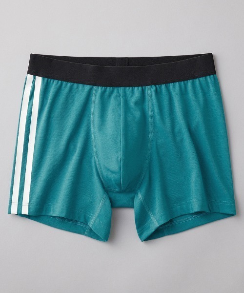 adidas（アディダス）の「adidas/アディダス 3ストライプス ボクサーパンツ 吸汗速乾ドライ（ボクサーパンツ・メンズ・グリーン系その他/ブラック/ネイビー/オレンジ系その他/イエロー系その他/ブルーグリーン・LARGE/MEDIUM/X-LARGE）」の4枚目の写真