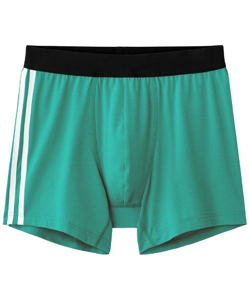 adidas（アディダス）の「adidas/アディダス 3ストライプス ボクサーパンツ 吸汗速乾ドライ（ボクサーパンツ・メンズ・グリーン系その他/ブラック/ネイビー/オレンジ系その他/イエロー系その他/ブルーグリーン・LARGE/MEDIUM/X-LARGE）」の9枚目の写真