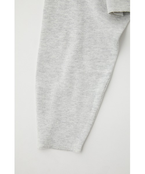 MOUSSY（マウジー）の「CUT OFF CROP トップス（Tシャツ/カットソー・レディース・ベージュ/杢グレー/ピンク・FREE）」の19枚目の写真