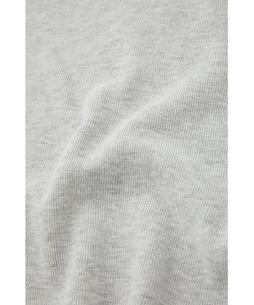 MOUSSY（マウジー）の「CUT OFF CROP トップス（Tシャツ/カットソー・レディース・ベージュ/杢グレー/ピンク・FREE）」の20枚目の写真