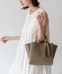 VitaFelice | バンブーハンドル2wayミニバッグ(ハンドバッグ)