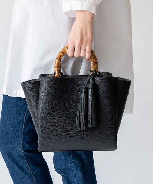 セール】バンブーハンドル2wayミニバッグ（ハンドバッグ）｜VitaFelice