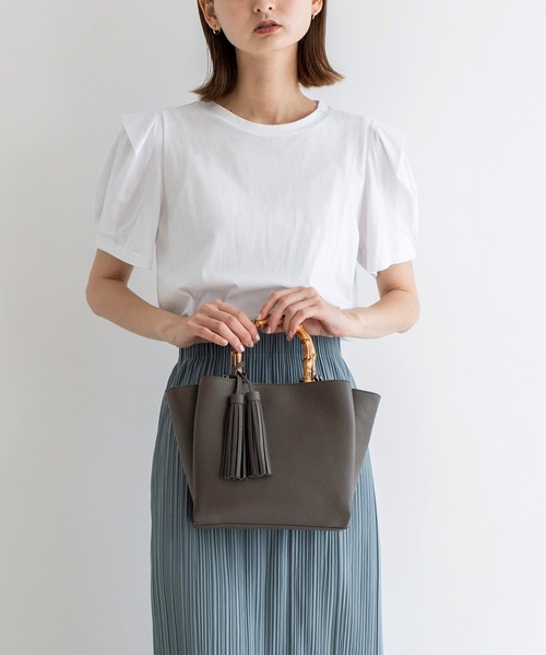 セール】バンブーハンドル2wayミニバッグ（ハンドバッグ）｜VitaFelice