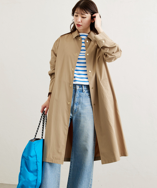 Traditional Weatherwear（トラディショナルウェザーウェア）の「【TRADITIONAL WEATHERWEAR】PENRITH RAIN PA：レインコート（その他アウター・レディース・ブラック/ベージュ・SMALL/MEDIUM）」の18枚目の写真