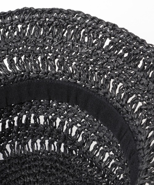 Andemiu（アンデミュウ）の「ペーパーバケットハット 180543（ハット・レディース・ブラック/ベージュ/ブラウン・FREE）」の10枚目の写真