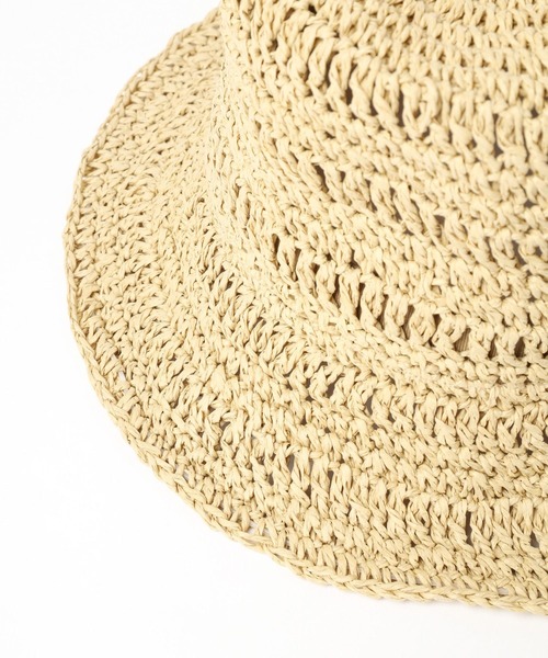 Andemiu（アンデミュウ）の「ペーパーバケットハット 180543（ハット・レディース・ブラック/ベージュ/ブラウン・FREE）」の17枚目の写真