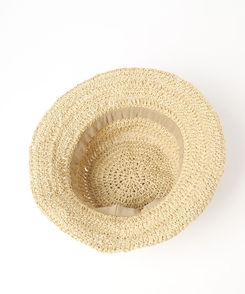 Andemiu（アンデミュウ）の「ペーパーバケットハット 180543（ハット・レディース・ブラック/ベージュ/ブラウン・FREE）」の15枚目の写真