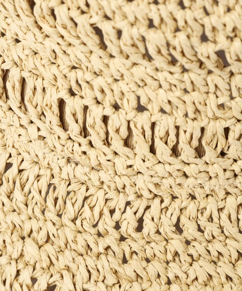 Andemiu（アンデミュウ）の「ペーパーバケットハット 180543（ハット・レディース・ブラック/ベージュ/ブラウン・FREE）」の9枚目の写真