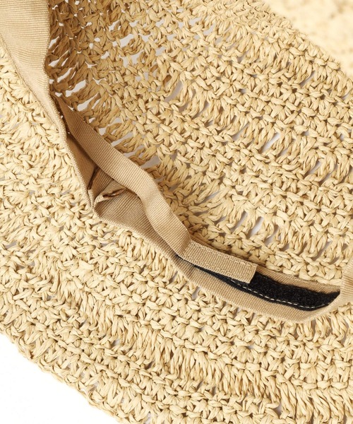 Andemiu（アンデミュウ）の「ペーパーバケットハット 180543（ハット・レディース・ブラック/ベージュ/ブラウン・FREE）」の13枚目の写真