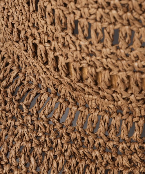 Andemiu（アンデミュウ）の「ペーパーバケットハット 180543（ハット・レディース・ブラック/ベージュ/ブラウン・FREE）」の7枚目の写真