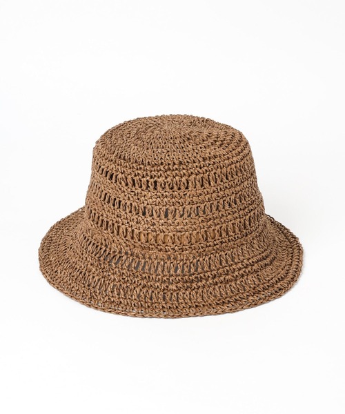 Andemiu（アンデミュウ）の「ペーパーバケットハット 180543（ハット・レディース・ブラック/ベージュ/ブラウン・FREE）」の22枚目の写真