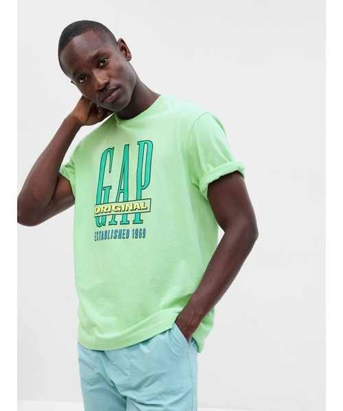 GAP（ギャップ）の「GAPロゴ Tシャツ(ユニセックス)（Tシャツ/カットソー・メンズ・ピンク/その他/ブラック/ホワイト/ネイビー/グリーン・M/S/XL/L/XS）」の3枚目の写真