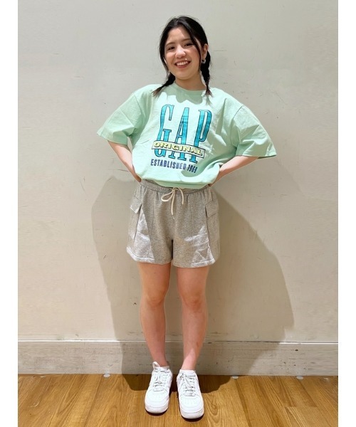 GAP（ギャップ）の「GAPロゴ Tシャツ(ユニセックス)（Tシャツ/カットソー・メンズ・ピンク/その他/ブラック/ホワイト/ネイビー/グリーン・M/S/XL/L/XS）」の16枚目の写真