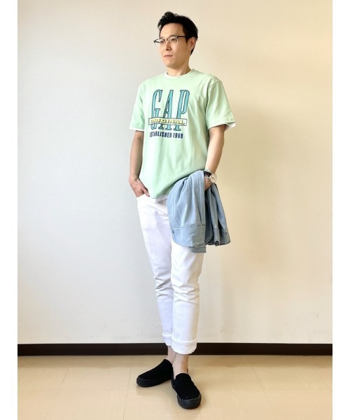 GAP（ギャップ）の「GAPロゴ Tシャツ(ユニセックス)（Tシャツ/カットソー・メンズ・ピンク/その他/ブラック/ホワイト/ネイビー/グリーン・M/S/XL/L/XS）」の17枚目の写真