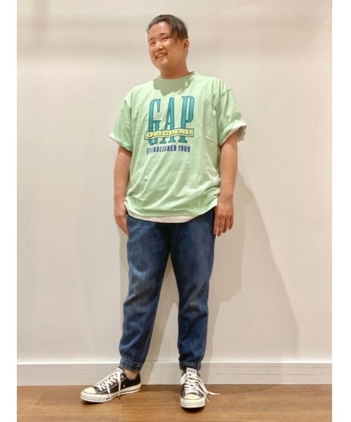 GAP（ギャップ）の「GAPロゴ Tシャツ(ユニセックス)（Tシャツ/カットソー・メンズ・ピンク/その他/ブラック/ホワイト/ネイビー/グリーン・M/S/XL/L/XS）」の19枚目の写真