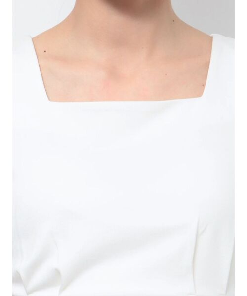 RESEXXY（リゼクシー）の「バックリボンパフトップス（Tシャツ/カットソー・レディース・ブラック/ホワイト/ベージュ・FREE）」の16枚目の写真