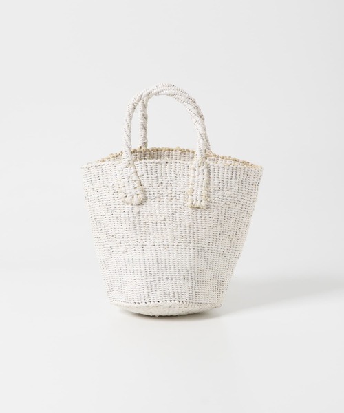 URBAN RESEARCH DOORS(アーバンリサーチドアーズ)の「アフリカンスクエア サイザルミニバッグ(ハンドバッグ・レディース・ホワイト/シルバー/ブラック・FREE)」の10枚目の写真