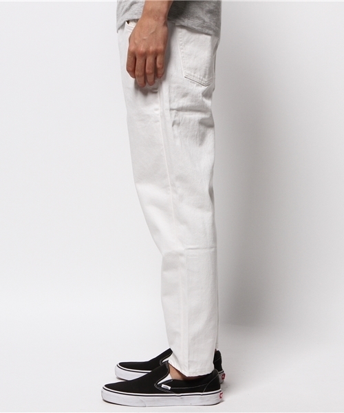 rehacer(レアセル)の「Loose Piping White Denim (デニムパンツ・メンズ・ホワイト・MEDIUM/SMALL/LARGE)」の10枚目の写真