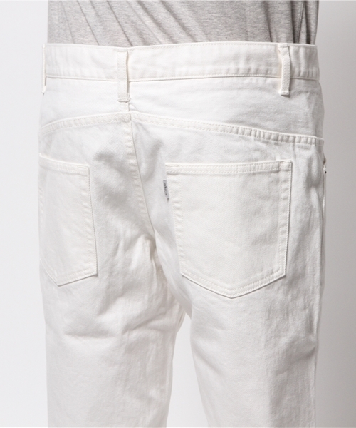 rehacer(レアセル)の「Loose Piping White Denim (デニムパンツ・メンズ・ホワイト・MEDIUM/SMALL/LARGE)」の8枚目の写真