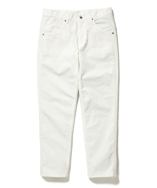 rehacer(レアセル)の「Loose Piping White Denim (デニムパンツ・メンズ・ホワイト・MEDIUM/SMALL/LARGE)」の2枚目の写真