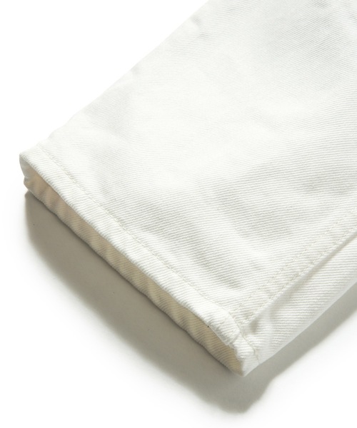 rehacer(レアセル)の「Loose Piping White Denim (デニムパンツ・メンズ・ホワイト・MEDIUM/SMALL/LARGE)」の6枚目の写真
