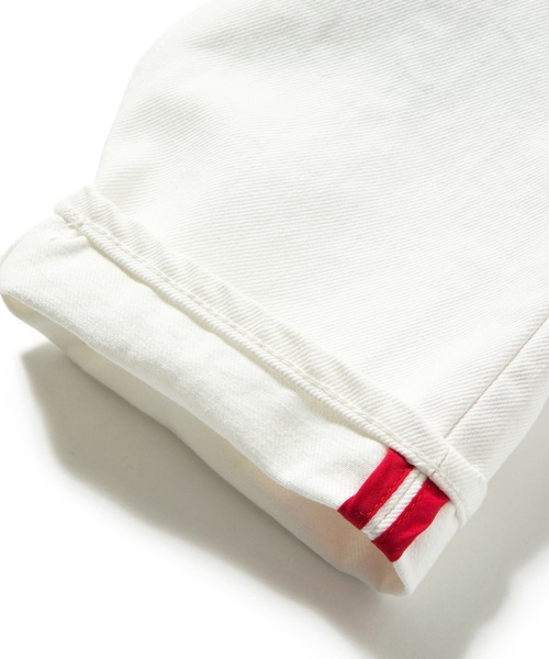 rehacer(レアセル)の「Loose Piping White Denim (デニムパンツ・メンズ・ホワイト・MEDIUM/SMALL/LARGE)」の7枚目の写真