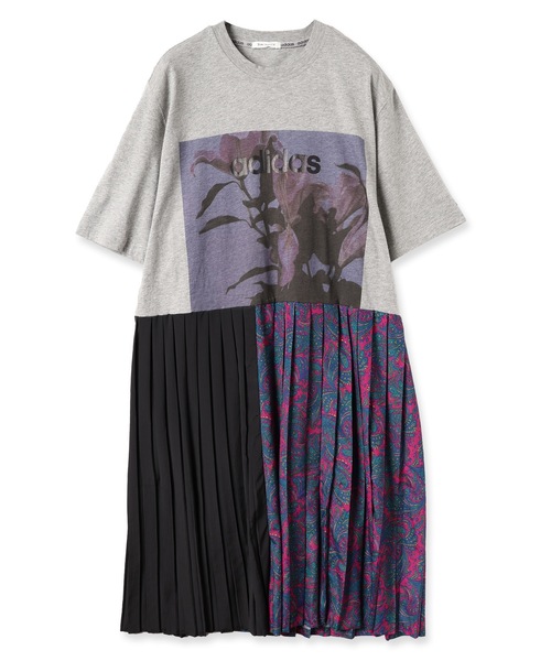 YEAH RIGHT!!(イェーライト)の「FLOWER PLEATS ONE PIECE(ワンピース・レディース・ホワイト系/グレー系・ONESIZE)」の2枚目の写真