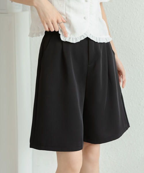 MAISON DE THERESE（メゾン ド テレーズ）の「薄手のシフォンハイウエストショットワイドパンツ（その他パンツ・レディース・モカ/ホワイト/ブラック/グレー・S/M/L）」の10枚目の写真