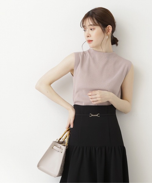 PROPORTION BODY DRESSING(プロポーションボディドレッシング)の「ノースリーブバックボタンニット / 1213270501(ニット/セーター・レディース・レッド/ベージュ/ホワイト/ブラック・FREE)」の14枚目の写真