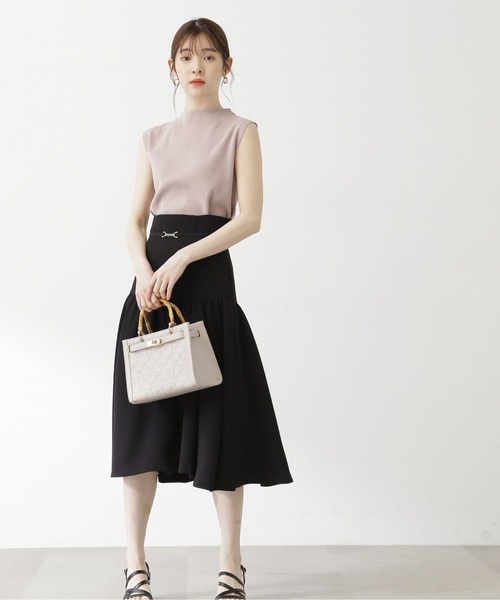 PROPORTION BODY DRESSING(プロポーションボディドレッシング)の「ノースリーブバックボタンニット / 1213270501(ニット/セーター・レディース・レッド/ベージュ/ホワイト/ブラック・FREE)」の8枚目の写真