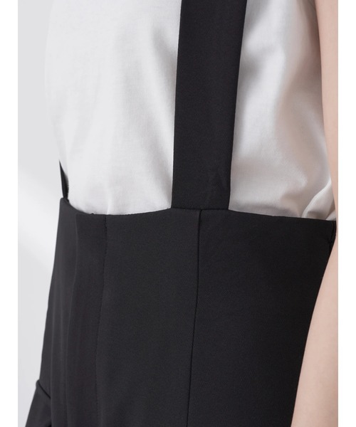 earth music&ecology（アースミュージックアンドエコロジー）の「サス付きナロースカート（スカート・レディース・アイボリー/ブラック/グレー・M/S）」の18枚目の写真