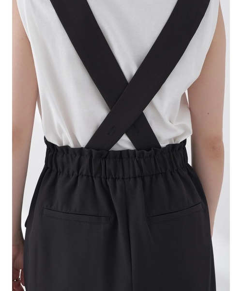 earth music&ecology（アースミュージックアンドエコロジー）の「サス付きナロースカート（スカート・レディース・アイボリー/ブラック/グレー・M/S）」の19枚目の写真