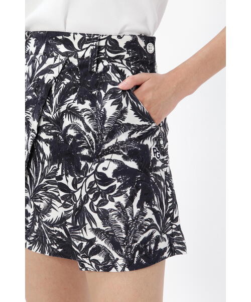 PEARLY GATES】ポリエステルストレッチ ジャガード スカート