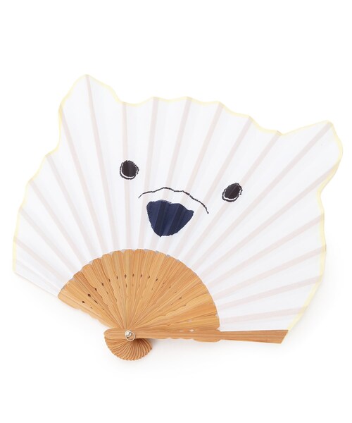 SHOO・LA・RUE（シューラルー）の「【Natti】アニマル扇子（その他小物・レディース・ブラック/グレー/ホワイト/ダークグリーン・00）」の5枚目の写真