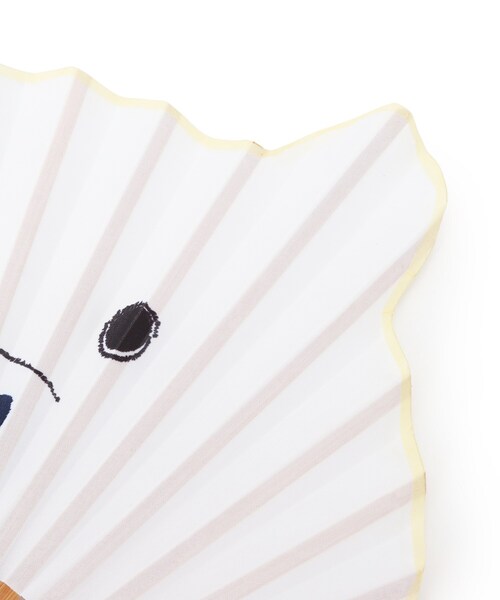 SHOO・LA・RUE（シューラルー）の「【Natti】アニマル扇子（その他小物・レディース・ブラック/グレー/ホワイト/ダークグリーン・00）」の7枚目の写真