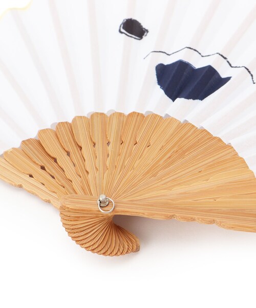 SHOO・LA・RUE（シューラルー）の「【Natti】アニマル扇子（その他小物・レディース・ブラック/グレー/ホワイト/ダークグリーン・00）」の8枚目の写真