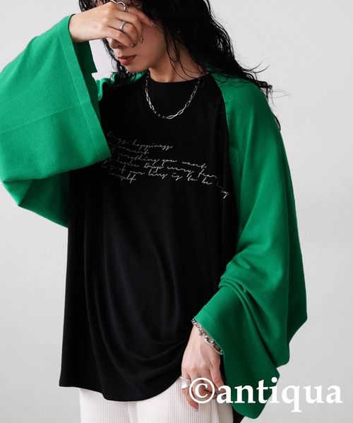 antiqua(アンティカ)の「UVカットストール(ストール/ショール・レディース・グリーン/ベージュ/ブルー/ブラック・FREE)」の19枚目の写真