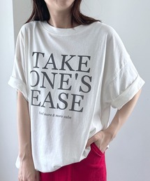 LEPSIM | BIGプリントT　963511(Tシャツ/カットソー)