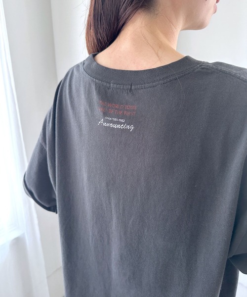 LEPSIM（レプシィム）の「BIGプリントT　963511（Tシャツ/カットソー・レディース・グレー/ブルー/オフホワイト/ライトグレー・FREE）」の20枚目の写真