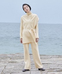 select MOCA | キーネックニットセットアップ(セットアップ)