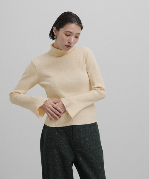 select MOCA(セレクトモカ)の「キーネックニットセットアップ(セットアップ・レディース・アイボリー/ブラック/チャコールグレー・FREE)」の19枚目の写真