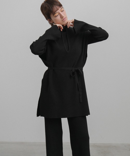 キーネックニットセットアップ（セットアップ）｜select MOCA