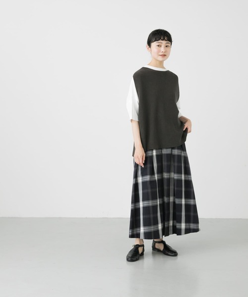 かぐれ（カグレ）の「コットンニットベスト（ベスト）」 - WEAR