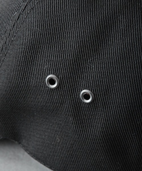 CPH（シーピーエイチ）の「【CPH / シープラスヘッドウェアー】6パネルキャップ T/C drill(キャップ)（キャップ・メンズ・ブラック・FREE）」の8枚目の写真